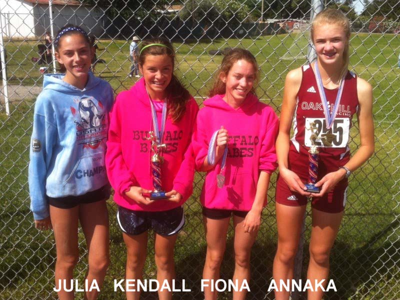 Julia, Kendall, Fiona, Annaka