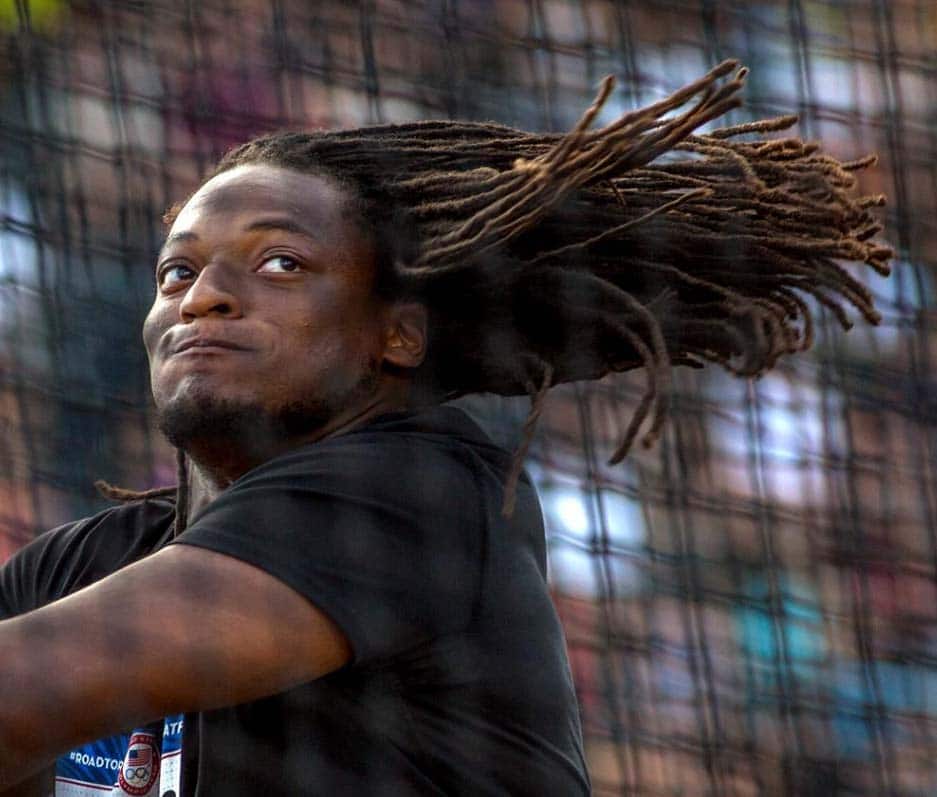 Alex Young at 2021 Olympic Trials