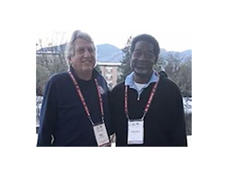 Dick Fosbury with USATF Pacific Coach