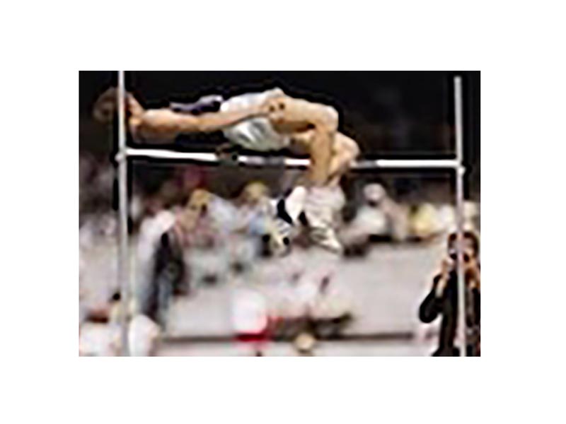 Dick Fosbury High Jump action