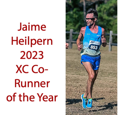 11.XCJaimeHeilpern2023coRunnerotYr_
