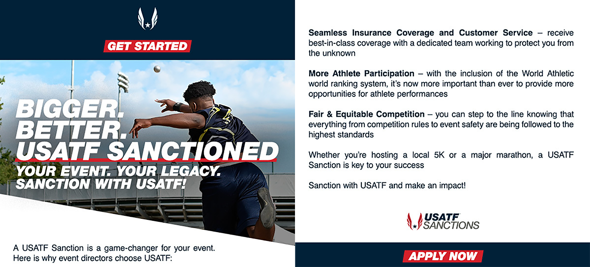 USATF May 25 Sanction Promo