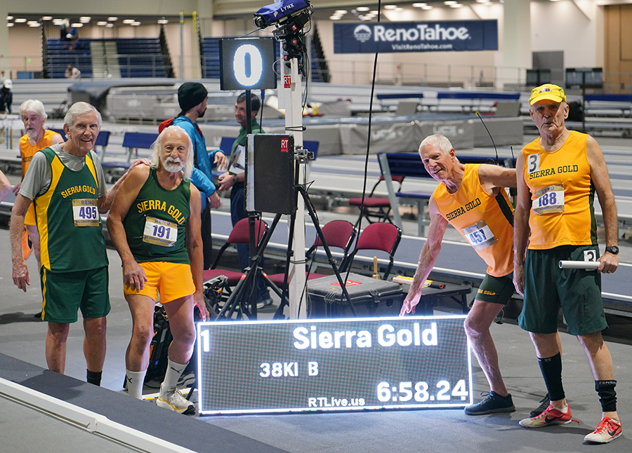 Sierra Gold TC M80 American Record 4x400meter relay